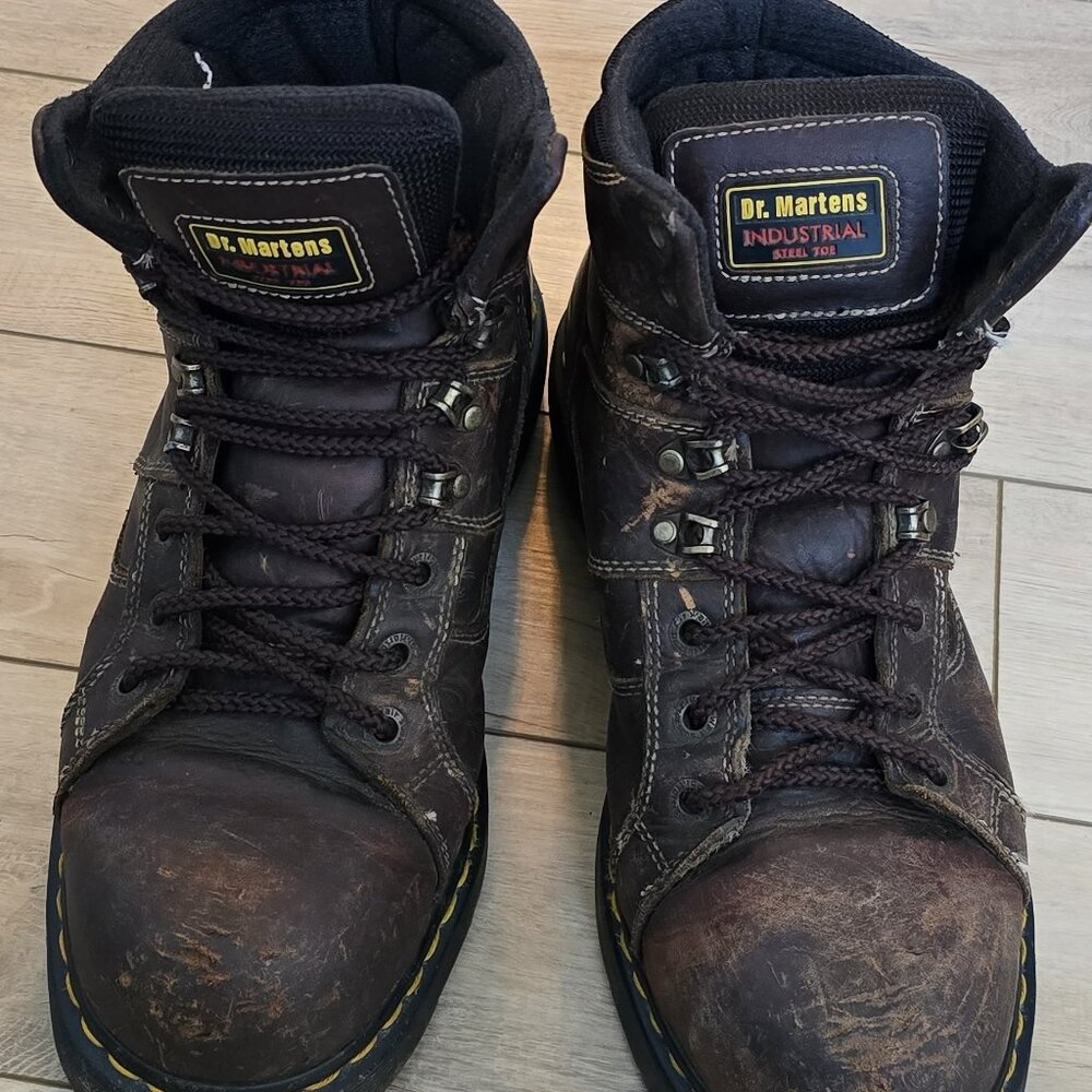 Dr. Martens Industrial Steel Toe Boots